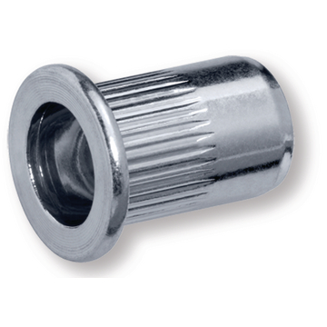 Blind rivet nut, countersunk head, M 6 (1,5 - 4 mm), aluminium